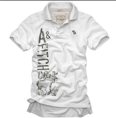 Abercrombie Fitch Hombres Polo Corto Remera AF7148